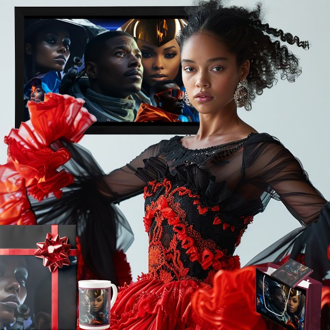 Caneca De Porcelana Futuro Negro (Get the full "Black Future" collection at  https://bit.ly/BlackFutureZazzle)