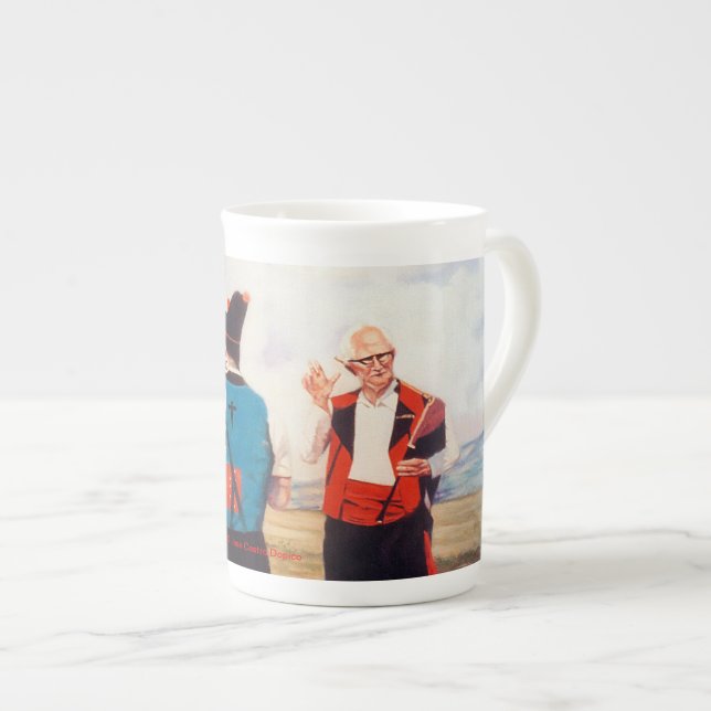 Caneca De Porcelana Gaiteros (Frente Esquerda)
