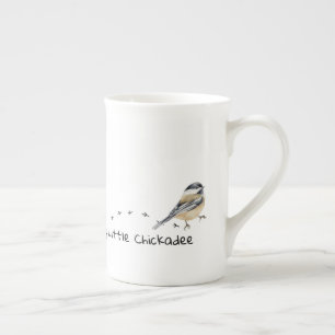 Caneca De Porcelana Galinha Engraçada, Pequeno Pássaro Engraçado Frio 
