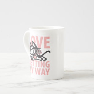 CANECA DE PORCELANA GATINHO DO MAU DE BETTY