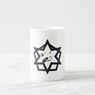 Caneca De Porcelana Gato bonito