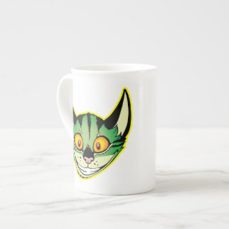 Caneca De Porcelana Gato de Cartoon Fluorescente Osso China Tumg