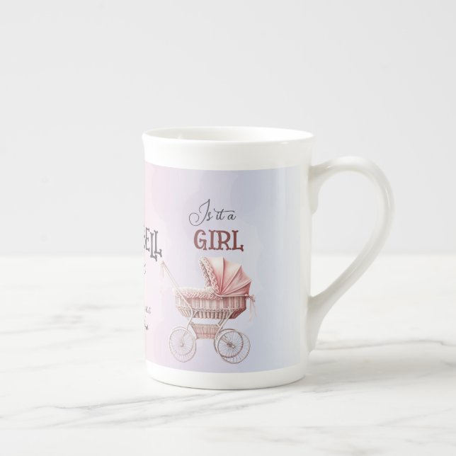 Caneca De Porcelana Gênero do bebê Especialidade de revelação (Direita)