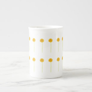 Caneca De Porcelana Gerbera daisy Mug