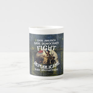 CANECA DE PORCELANA GERRYMANDERING CUSTO PREÇO PARA SEMPRE GUERRA INTE