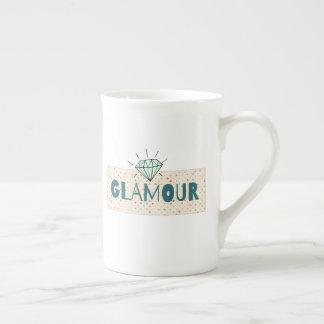Caneca De Porcelana Glamour