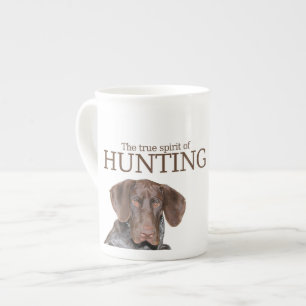 Caneca De Porcelana GlossyGrizzly Caça Café Mug