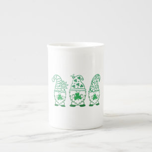 Caneca De Porcelana Gnomos do Dia de Patrick-60682