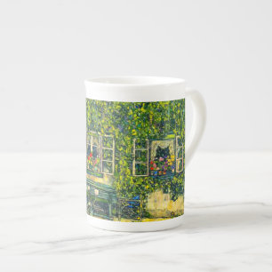 Caneca De Porcelana Gustav Klimt Casa de Guardaboschi