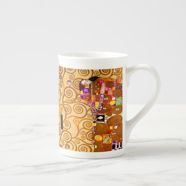 Caneca De Porcelana Gustav Klimt Tree of Life (Direita)