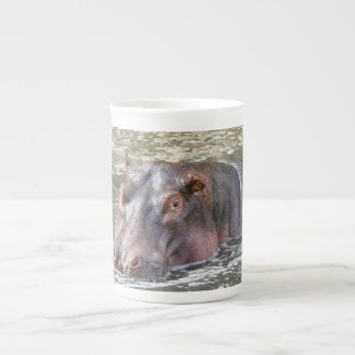 Caneca De Porcelana Happy Hippo