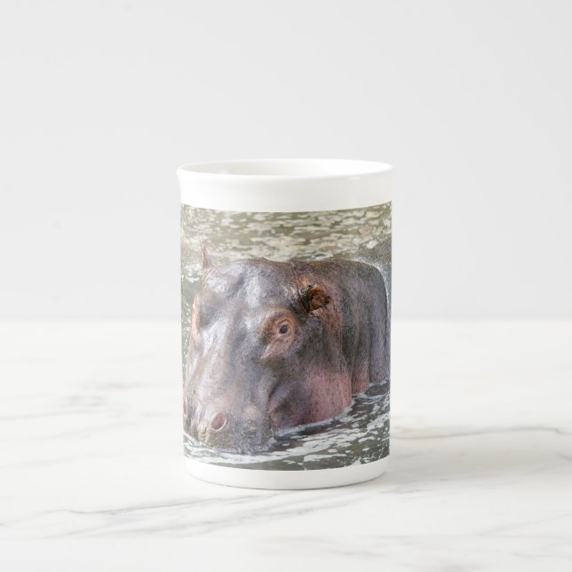 Caneca De Porcelana Happy Hippo (Frente)