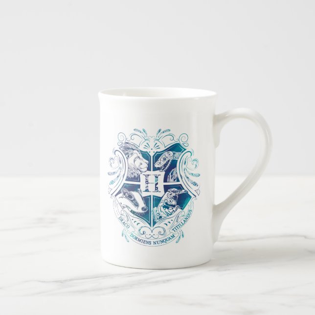 Caneca De Porcelana Harry Potter| Aguamenti HOGWARTS™ Crest (Direita)