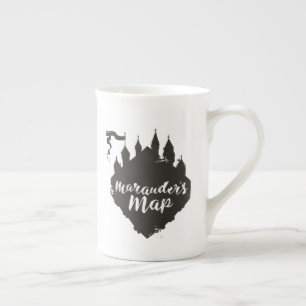 Caneca De Porcelana Harry Potter   Castelo HOGWARTS™ Mapa do Marauder