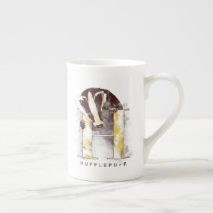 Caneca De Porcelana Harry Potter   HUFFLUFF™ Badger Watercolor