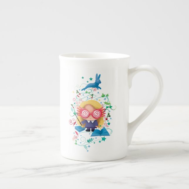 Caneca De Porcelana Harry Potter | Luna Lovegood Graphic (Direita)