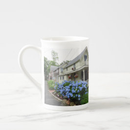 Caneca De Porcelana Hydrangeas no canto - Vineyard de Martha