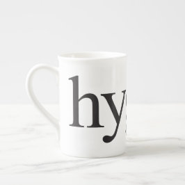 Caneca De Porcelana Hygge Black and White Specialty Mug