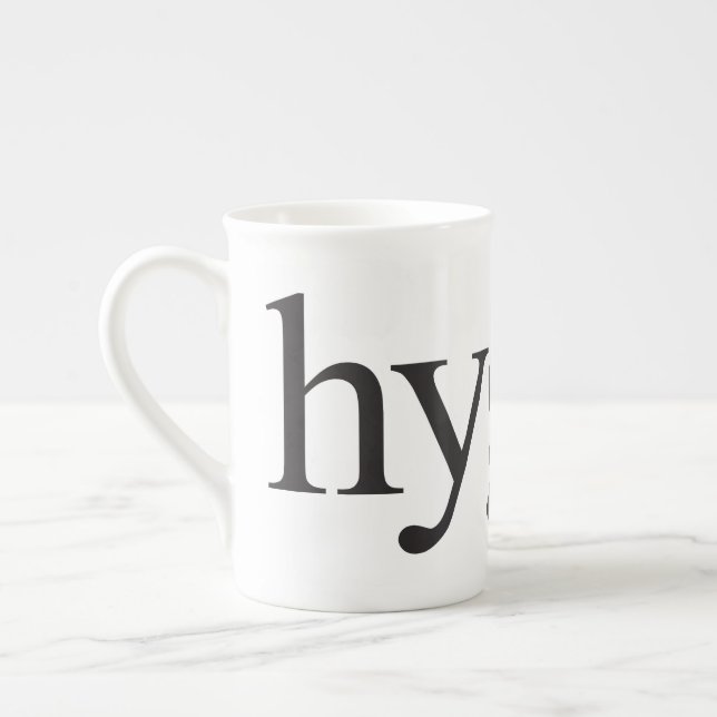 Caneca De Porcelana Hygge Black and White Specialty Mug (Esquerda)