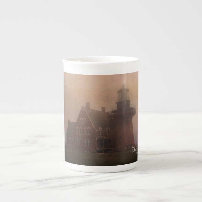 Caneca De Porcelana Ilha Block (Frente)