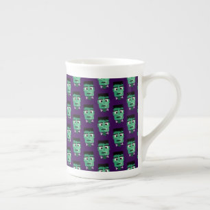 Caneca De Porcelana Ilustração do Monstro de Frankenstein