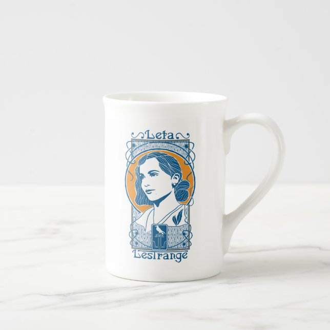 Caneca De Porcelana Ilustração Leta Lestrange (Direita)
