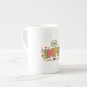 Caneca De Porcelana INFP — A Sonhadora Criativa