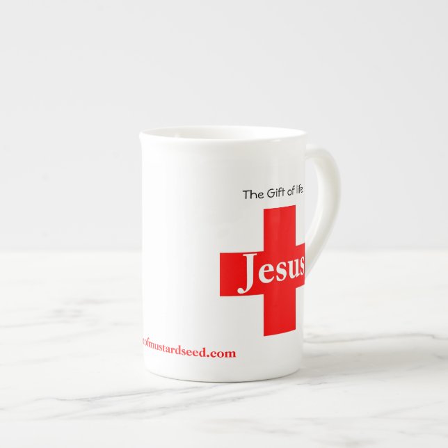 Caneca De Porcelana Inspiração (Frente Esquerda)