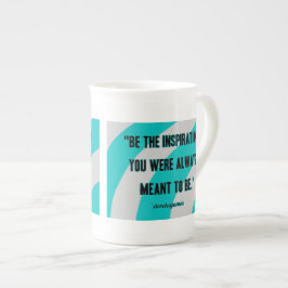 Caneca De Porcelana Inspiração Bone China Mug