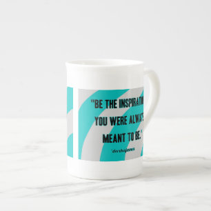 Caneca De Porcelana Inspiração Bone China Mug