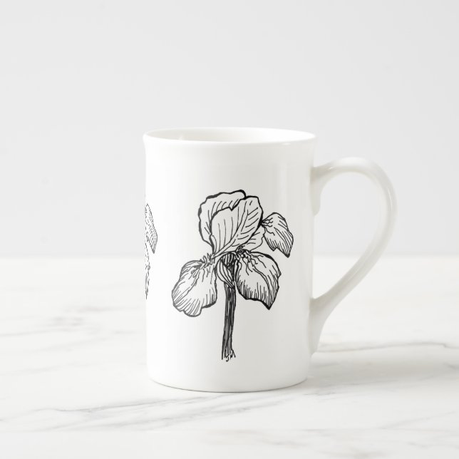 Caneca De Porcelana Iris (Direita)