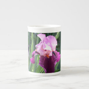 Caneca De Porcelana Iris Mug Rosa-Rosa-Beija-Sol