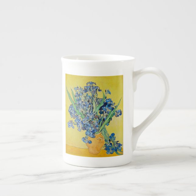 Caneca De Porcelana Irises Vincent van Gogh (Direita)