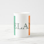 Caneca De Porcelana Irish Flag Ireland mugcn<br><div class="desc">Irish Flag Ireland Bone China Mug

Design © Trinkets e coisas 2017 - AHP Design. Todos os direitos reservados.</div>