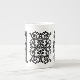 Caneca De Porcelana Iron Center Railings Mug