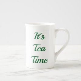 Caneca De Porcelana It’s Tea Time Lemon Tea Specialty Mug