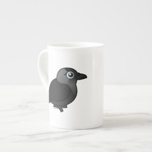 Caneca De Porcelana Jackdaw de Birdorable