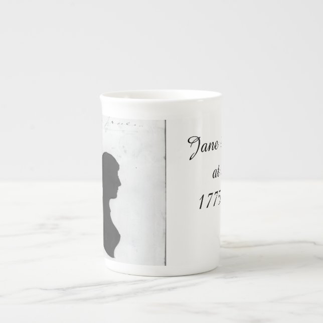 Caneca De Porcelana Jane Austen aos 250 (Frente)