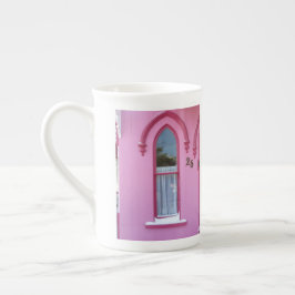 Caneca De Porcelana Janela Gótica e Neve - Vinha de Martha
