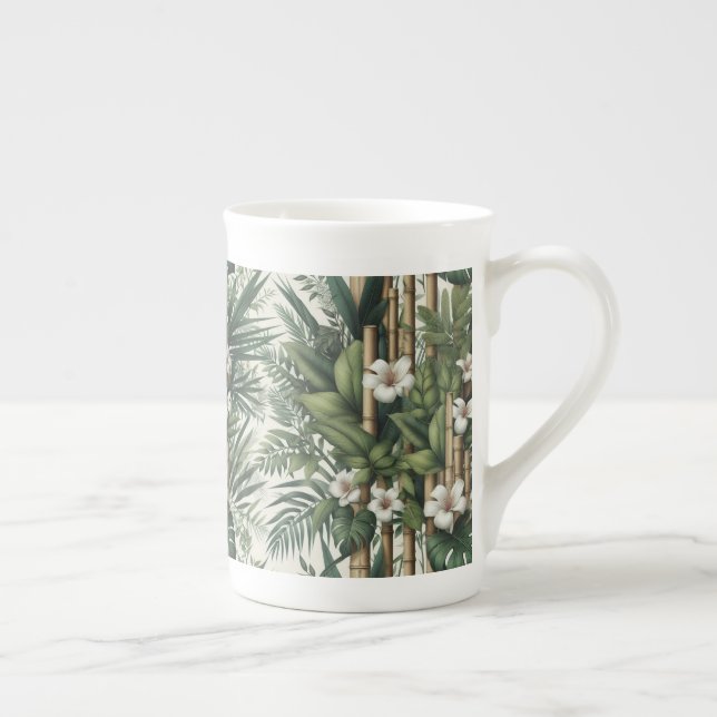 Caneca De Porcelana Jardins e Edifícios ecológicos em Harmonia (Direita)