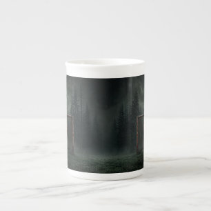 Caneca De Porcelana Jogador de Futebol Lobisomem Arte de Terror de Hal