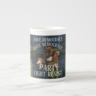 CANECA DE PORCELANA JOSH TUREK SENADO DE IOWA DOJ FBI AMÉRICA CUSTO