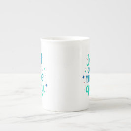 Caneca De Porcelana Just One More Query Bone China Mug