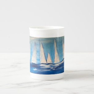 Caneca De Porcelana Kaffeetasse com motivo expressamente esculpido