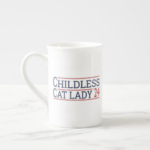 Caneca De Porcelana Kamala Harris - Mulher Gato Infantil 2024 I