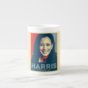 Caneca De Porcelana Kamala Harris Para O Presidente 2024 - Esperança