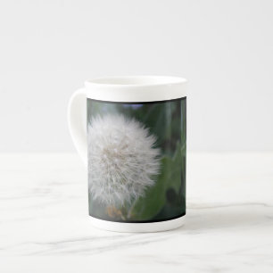 Caneca De Porcelana Lâmina de Dandelion