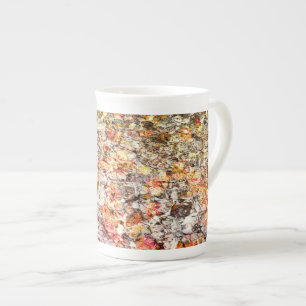 Caneca De Porcelana Legal, moderno, abstrato de fundo colorido