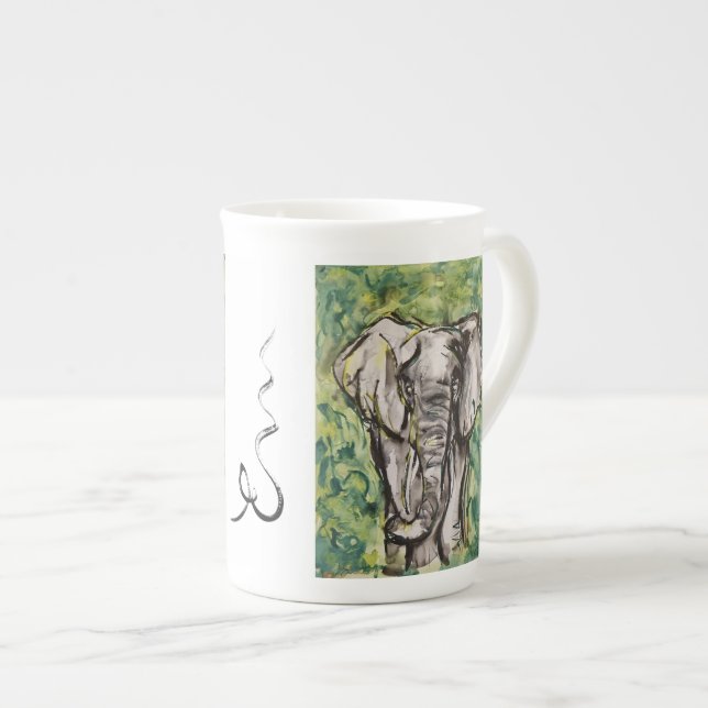 Caneca De Porcelana Léphélant (Frente Esquerda)