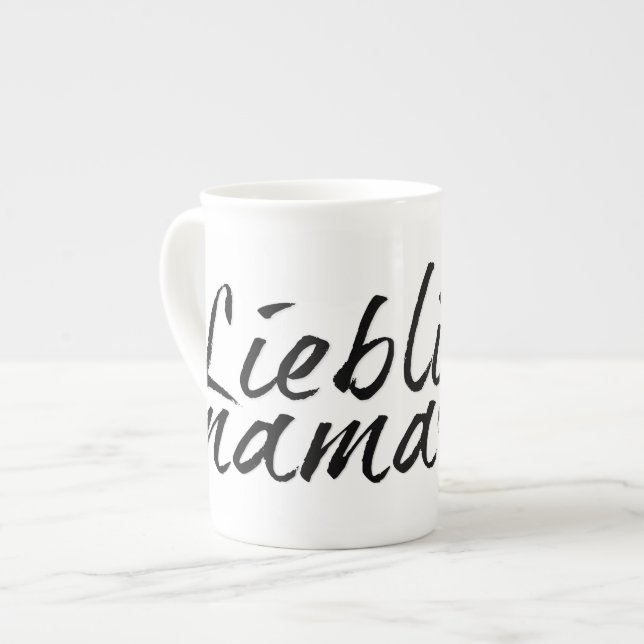 Caneca De Porcelana Lieblingsmama (Frente Esquerda)